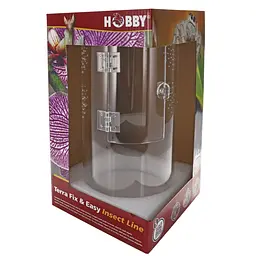 Тераріум для комах та павуків Hobby Terra Fix & Easy Insect Line 15x15x30 см акриловий 360° (36028) - мініатюра 6