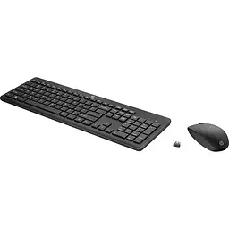 Комплект (клавіатура + миша) HP 230 Combo Set Wireless Black (18H24AA) [160277] - мініатюра 2