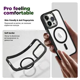 Чохол до мобільного телефона Armorstandart Unit MagCase Apple iPhone 17 Air Black (ARM86305) - мініатюра 2