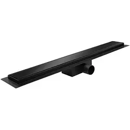 Душовий канал Koer FD08-70x500-Glass Black 500 мм зі скляною панеллю KR5139