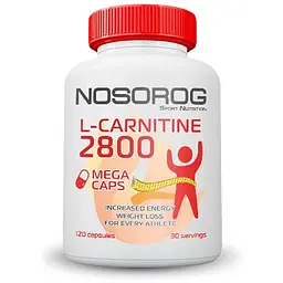 Жиросжигатель Nosorog L-Carnitine, 120 капсул