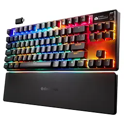 Клавіатура SteelSeries Apex Pro TKL Wireless Gen 3 UA HyperMagnetic OmniPoint 2.0 OLED (64871) - мініатюра 3
