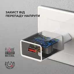 Мережевий зарядний пристрій ArmorStandart AR02 1хUSB(3.1A) White (ARM59714) - мініатюра 3