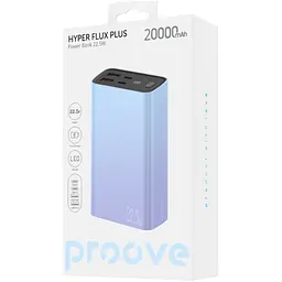 Зовнішній акумулятор Proove Hyper Flux Plus 20000mAh 22.5W Gradient (PBF222120009) [131439] - мініатюра 2