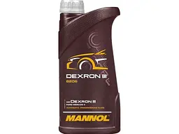 Масло трансмісійне MANNOL 1л AutomaticPlus Dexron ||| (8206)
