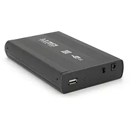 Карман , 3,5 "алюмінієвий корпус, інтерфейс USB2.0 SATA, Black