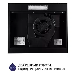 Витяжка плоска Minola HPL 512 BL - мініатюра 6