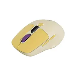 Мишка Canyon MW-26 LCD Silent Wireless/Bluetooth Yellow (CNS-CMSW26Y) - мініатюра 2