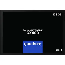 SSD накопичувач Goodram CX400 Gen.2 128GB (SSDPR-CX400-128-G2) [142753]