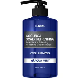 Шампунь для шкіри голови Kundal Scalp Refreshing Cool Shampoo Aqua Mint Аква м'ята 500 мл