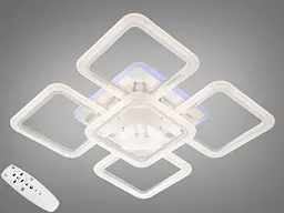 Світлодіодна люстра Diasha A8060/4+1WH LED RGB dimmer