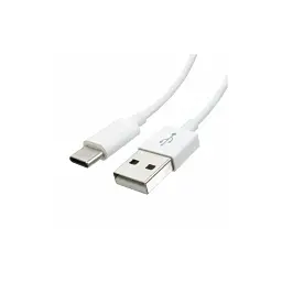 Дата кабель USB 2.0 AM to USB-C 1.0m white OEM Atcom (C001)