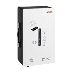Cистема резервного живлення (інвертор та батарея) Sako Alpha-ESS-1000W/2KWh настінна. Потужність 1000 Вт, енергоємність 2009.6 Вт*год, LifePO4 (42-00315) - мініатюра 3
