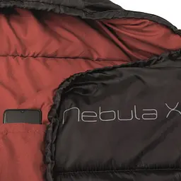 Спальник Easy Camp Sleeping bag Nebula XL Black R правий (1046-240158) - мініатюра 4