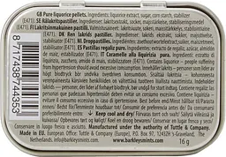 Драже Barkleys Intense Liquorice Pellets Pure 16г - мініатюра 6