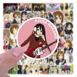 Стікерпак Кей-он! Набір наклейок GeekLand K-On! 50 штук - мініатюра 5