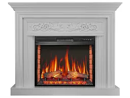 Камінокомплект ArtiFlame Monferrato AF28S білий