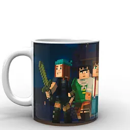 Кухоль GeekLand Minecraft Майнкрафт моби MС.02.027 330 мл синій - мініатюра 3