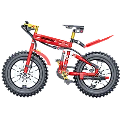 Конструктор велосипед ZHEGAO MOUNTAIN BIKE  гірський 235 деталей - мініатюра 2