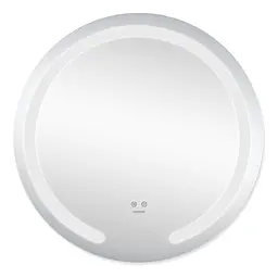 Дзеркало Kroner KRP Spiegel R1 - 6060 з LED-підсвічуванням та антизапітнінням CV030041, Білий - мініатюра 3