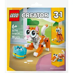 Конструктор LEGO Creator Помаранчевий кіт 79 деталей (30714)