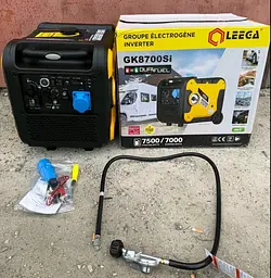 Інверторний Генератор LEEGA GK8700Si (7.0 – 7.5 кВт), газ/бензин, електростартер, пульт, ATS - мініатюра 3