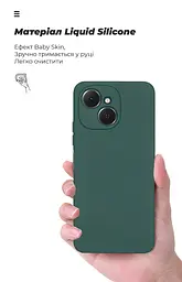 Чехол ArmorStandart ICON для Tecno Spark 40C 4G Camera cover Dark Green (ARM87941) - мініатюра 7