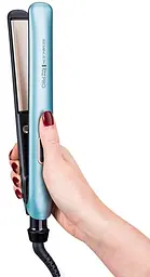 Випрямляч Remington Shine Therapy PRO, 54 Вт, температурних режимів 9, 150-230С, дисплей, іонізація, кераміка, блакитний - мініатюра 2