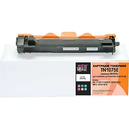 Картридж тон. NEWTONE для Brother HL-1112R, DCP-1512R аналог TN1075 Black ( 1000 ст.) (TN1075E)