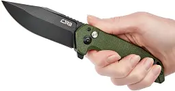 Ніж CJRB Riff BB Micarta Green (J1928-BMGN) - мініатюра 2