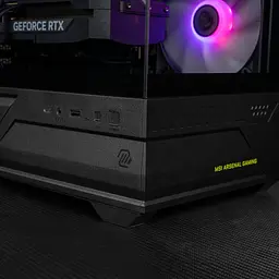 Комп'ютер Dragon Lucky Spectre Powered_by MSI (RTX 5070 - R7 7800X3D) Black / AMD Ryzen 7 7800X3D (4.2–5.0), 8 ядер / NVIDIA GeForce RTX 5070 / 32 ГБ (DDR5) / 1024 ГБ (SSD) - мініатюра 9