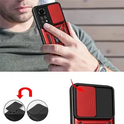 Чохол до мобільного телефона BeCover Military Xiaomi Redmi Note 11 / Note 11S Red (707415) - мініатюра 5