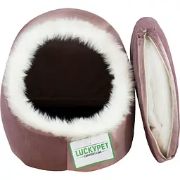 Будиночок Lucky Pet Амур №1, 37х36х32 см, рожева - мініатюра 2