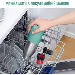 Термопляшка Tefal Bludrop soft touch 700 мл зелена (N3111210) - мініатюра 12