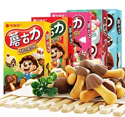 Печиво Orion Biscuit Red Bean and Chocolate Flavor 48г - мініатюра 5