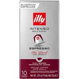 Кава в капсулах Illy Intenso Espresso 10 шт. 57 г (890119)