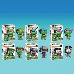 Колекційна вінілова фігурка Funko Pop! Vinyl Черепашки-ніндзя (ZL23705) в асортименті