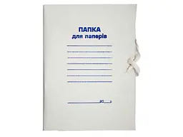 Папка BUROMAX на завязках JOBMAX, А4, картон, клеєний клапан BM.3359 - мініатюра 2