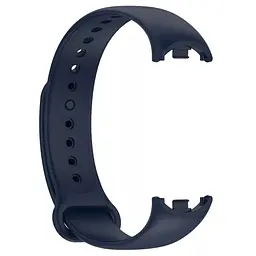 Ремінець для фітнес-браслета Lemfo для Xiaomi Mi Band 8 і 9 темно-синій - мініатюра 2