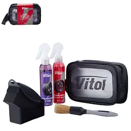 Набір для догляду за дисками та гумою VITOL