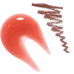 Набір для губ Lamel Dazzle Combo Lip kit 01: блиск для губ 5 мл + олівець для губ 1.8 г - мініатюра 6