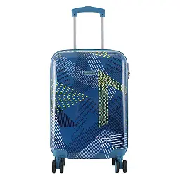 Валіза Semi Line 20" S Blue Pattern (T5652-1) - мініатюра 3
