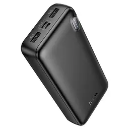 Зовнішній акумулятор HOCO J128A Powerful power bank(20000mAh) Black (6942007621175) - мініатюра 4