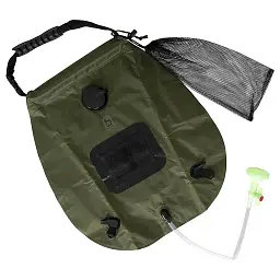 Душ портативний Bo-Camp Solar Shower Deluxe 20 л зелений (DAS302126)
