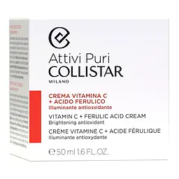 Крем для обличчя Collistar Pure Actives Vitamin C+ Ferulic Acid, з вітаміном С та феруловою кислотою, 50 мл - мініатюра 4