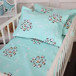 Підковдра MirSon Бязь Kids Time 20-0030 Lambs 110х140 см (2200009638350) - мініатюра 4