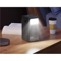 Батарея універсальна HOCO 100000mAh Endure 22.5W PD, QC, LED Lamp, Black (DB03 / 714721) - мініатюра 8