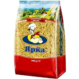 Макаронні вироби Ярка Вермішель 1 мм 1 кг