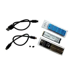 Кишеня зовнішня Dynamode M.2 SSD NVMe/SATA combo ч-з USB3.2 GEN2 Type-C (DM-CAD-SSD09) - мініатюра 9
