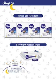 Підгузки-трусики дитячі Sleepy Night midi 3 (4-10 кг) 34 шт. для сну - мініатюра 4
